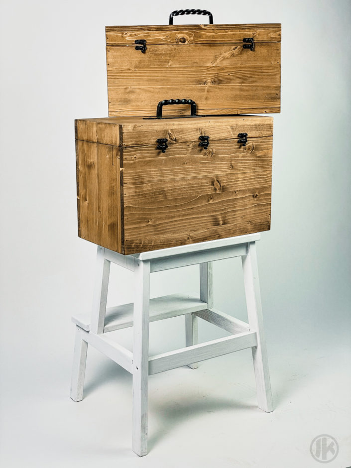 Wooden Wet Plate Travel Box Kolodium