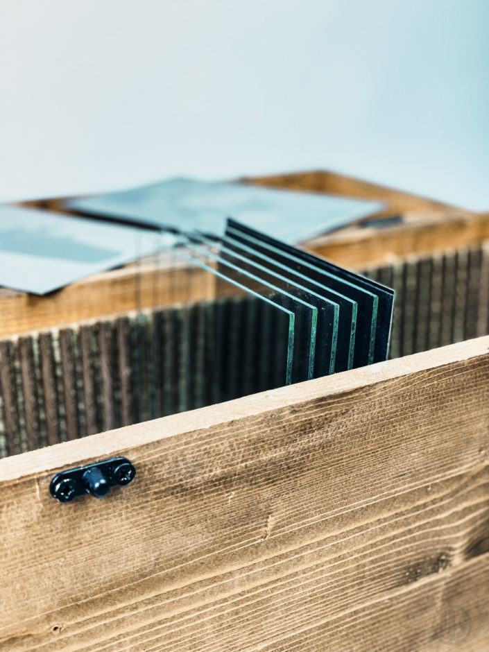 Wooden Wet Plate Travel Box Kolodium
