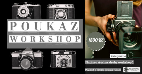 Poukaz workshop 1500 Kč