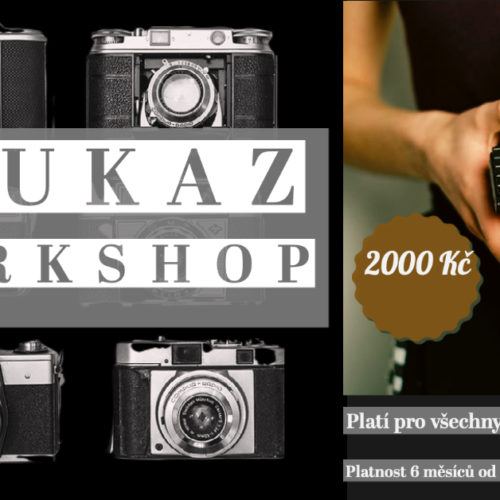 Poukaz foto workshop 2000 Kč