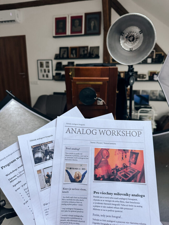 Analog foto photography workshop Třebíč Jan Kratochvíl